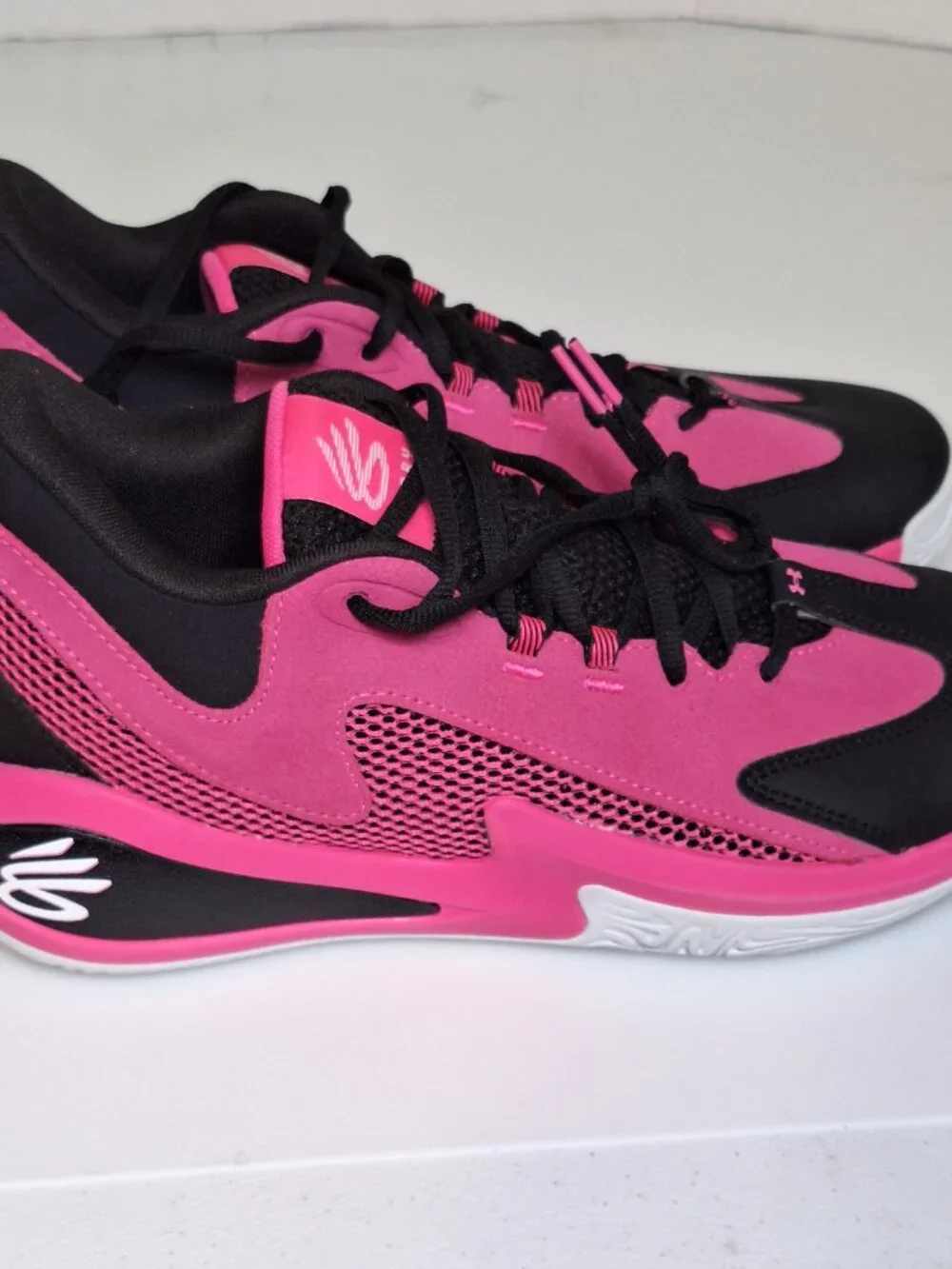 Under Armour Curry 3Z 25 SDE Basketball Shoes Pink Black